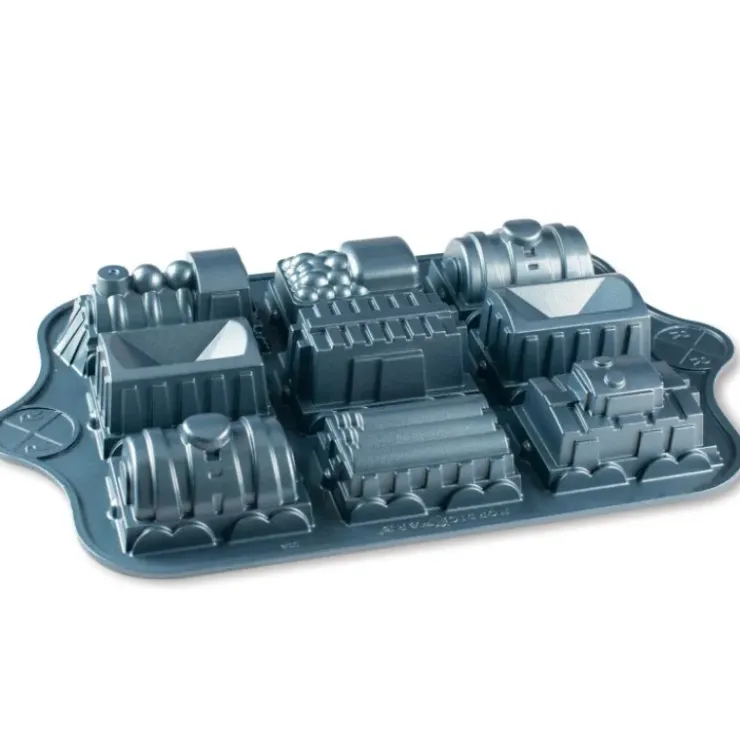 NORDIC WARE Moule à Gâteaux Petit Train (x9) Pro Cast Discount