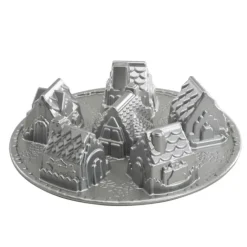 NORDIC WARE Moule à Gâteaux Petit Village (x6) Silver Best