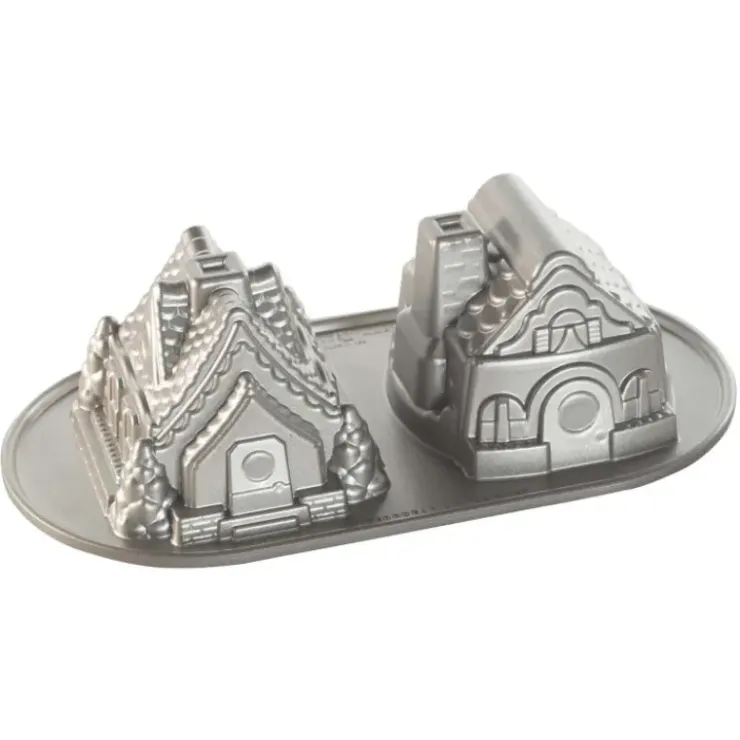 NORDIC WARE Moule à Gâteaux Petites Maisons (x2) Silver Online