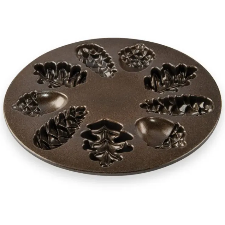 NORDIC WARE Moule à Gâteaux Pommes de Pin (x9) Bronze