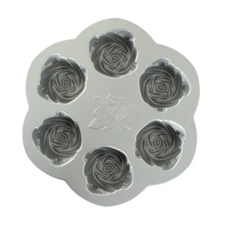 NORDIC WARE Moule à Gâteaux Roses (x6) Toffee Hot