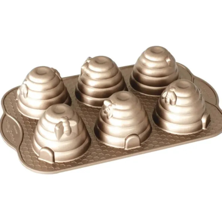 NORDIC WARE Moule à Gâteaux Ruches (x6) Toffee Best