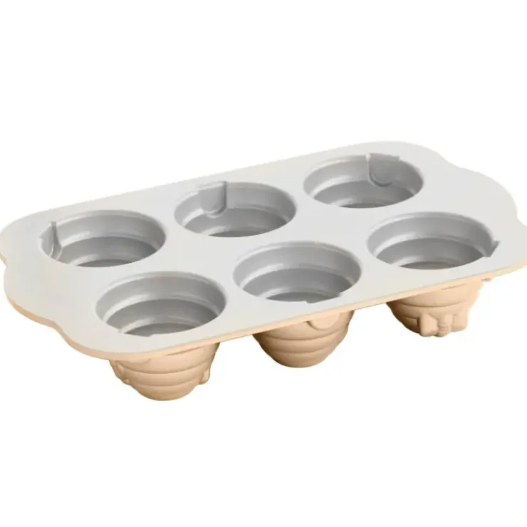 NORDIC WARE Moule à Gâteaux Ruches (x6) Toffee Best