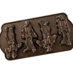 NORDIC WARE Moule à Gâteaux Squelettes (x4) Bronze Best