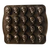 NORDIC WARE Moule à Gâteaux Têtes de Mort (x20) Bronze Hot