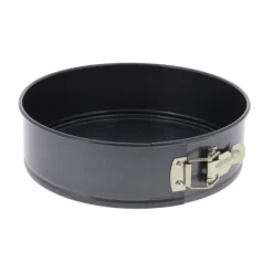 DE BUYER Moule à Manqué Anti Adhésif Fond Amovible Ø 24 cm x H 6,7 cm Best