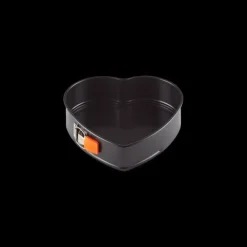 LE CREUSET Moule à Manqué Coeur Anti-Adhésif Fond Amovible 25 cm