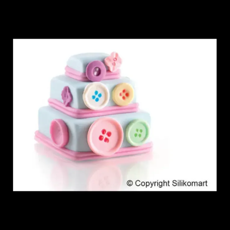MALLARD FERRIERE Moule 6 Pyramides à Étages en Silicone Hot