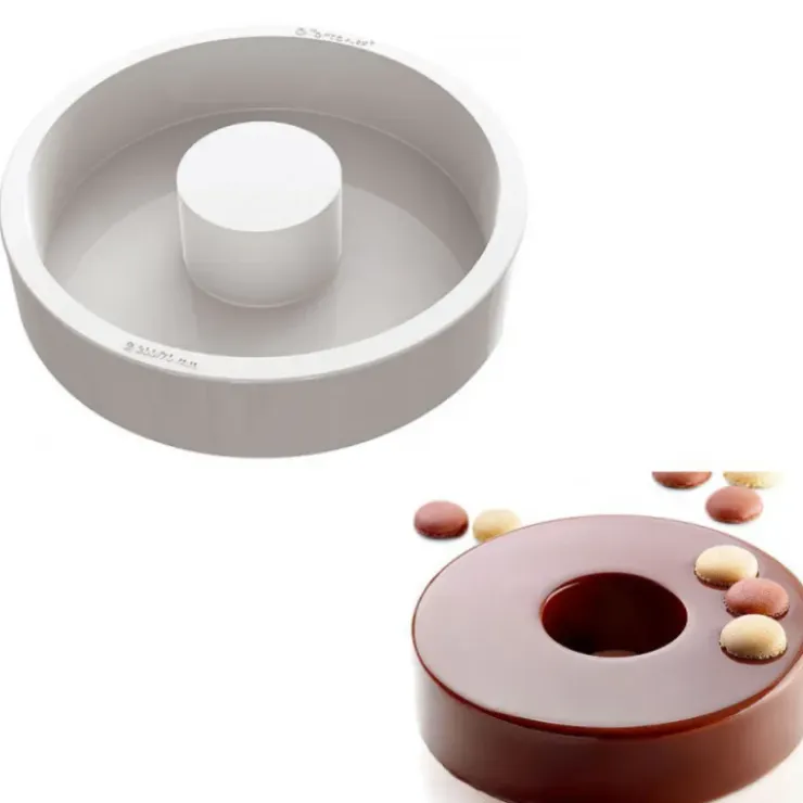 SILIKOMART Moule à Savarin Saturne en Silicone Ø 200mm Online