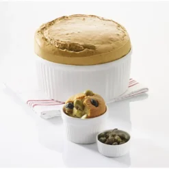 REVOL Moule à Soufflé Blanc Ø 8,2cm French Classique Outlet
