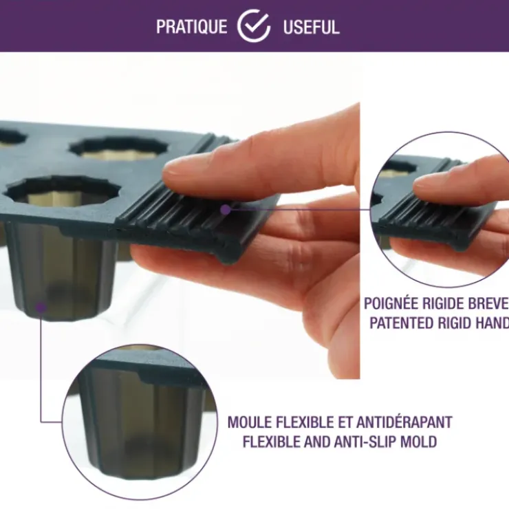 MASTRAD Moule à Tarte Cannelée Silicone 28 cm Best