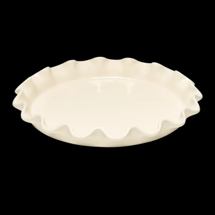 EMILE HENRY Moule à Tarte en Céramique Ø 33 cm Argile