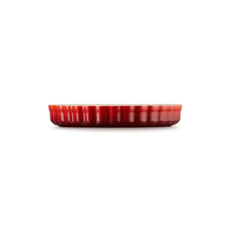 LE CREUSET Moule à Tarte en Céramique 28 cm Cerise Best