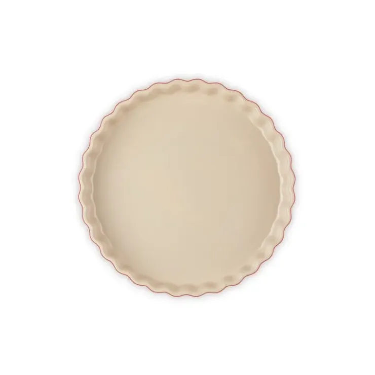 LE CREUSET Moule à Tarte en Céramique 28 cm Cerise Best