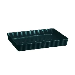 EMILE HENRY Moule à Tarte Rectangulaire en Céramique 33,5 x 24 cm Belle-Île Online