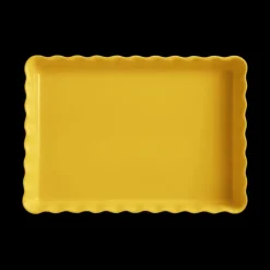 EMILE HENRY Moule à Tarte Rectangulaire en Céramique 33,5 x 24 cm Provence Sale