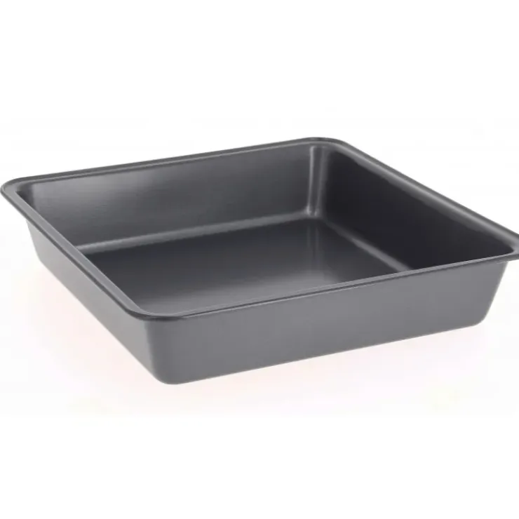 DE BUYER Moule Anti Adhésif Carré 22,5 cm x H 5 cm Discount
