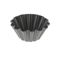 DE BUYER Moule Anti Adhésif Mini Brioche 14 côtes Ø 10 cm x H 4,5 cm Clearance