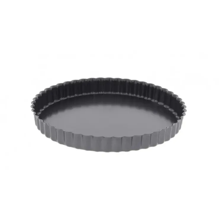 DE BUYER Moule Anti Adhésif Tarte Cannelée Fond Amovible Ø 32 cm x H 3 cm Sale