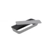 DE BUYER Moule Anti Adhésif Tarte Rectangle Fond Amovible 20 x 8 cm x H 2,7 cm Hot