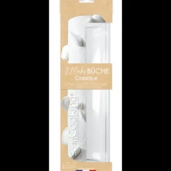 SCRAPCOOKING Moule Bûche Classique 30 cm PET (x2) Outlet