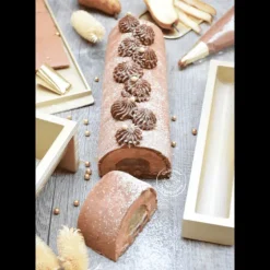 SCRAPCOOKING Moule Bûche Silicone 25 cm Outlet