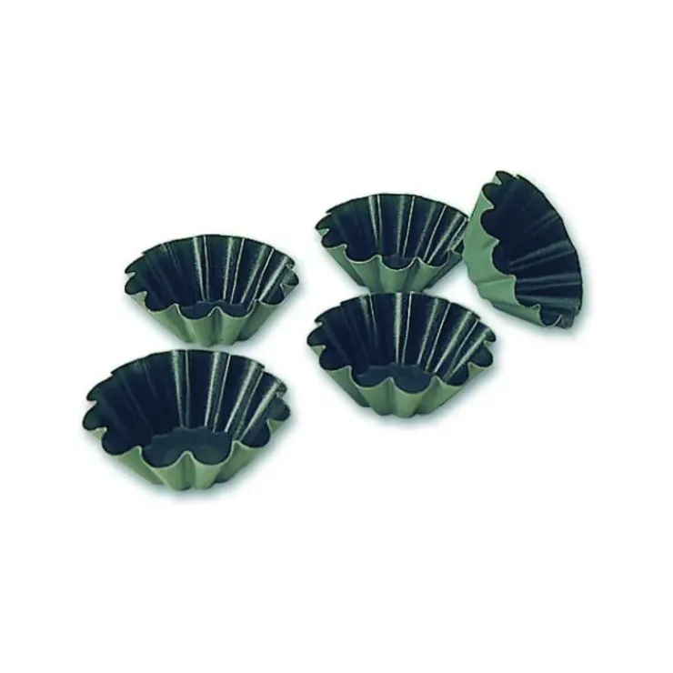 MATFER Moule Brioche 12 Côtes 6,5 cm x H 2,4 cm (x25) Sale