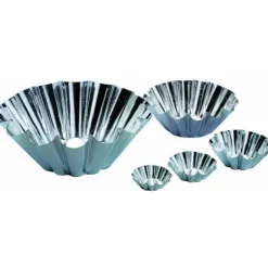 MALLARD FERRIERE Moule Brioche Fer Blanc 14 côtes Ø 16 cm x H 6,5 cm Clearance