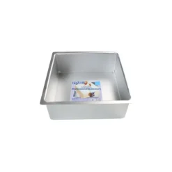 PME Moule Carré 15 x 15 cm H.10 cm Aluminium Discount