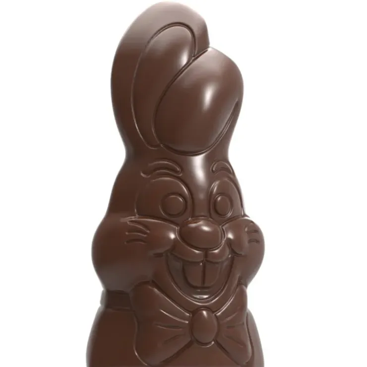 CHOCOLATE WORLD Moule Chocolat Aimanté Buste Lapin 15 cm Hot