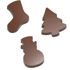 CHOCOLATE WORLD Moule Chocolat Aimanté Noël (x10) Hot