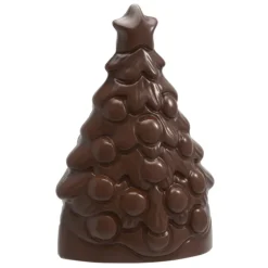 CHOCOLATE WORLD Moule Chocolat Arbre de Noël 9 x 5,9 cm (x4) New