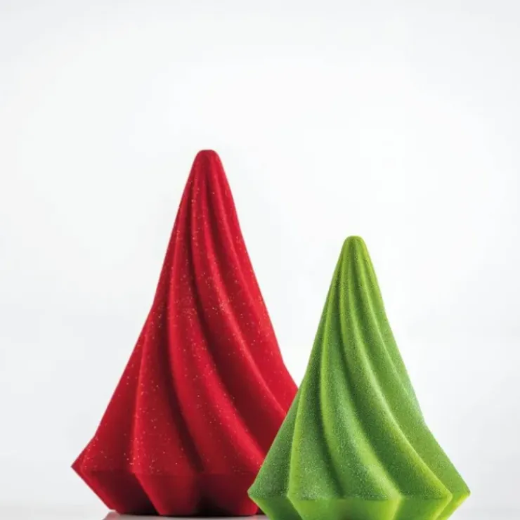 PAVONI Moule Chocolat Arbre Mini Twirl Ø 11,2 x H 15 cm (x2) Discount