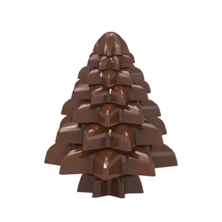 CHOCOLATE WORLD Moule Chocolat Assortiment d'Étoiles Empilables (x8) New
