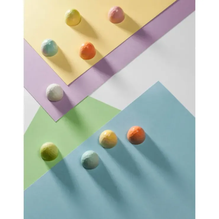 CHOCOLATE WORLD Moule Chocolat Balle à Facettes 2,6 cm (x24) Sale
