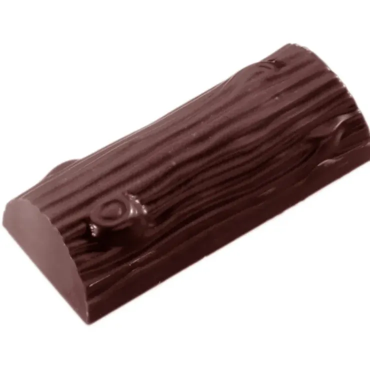 CHOCOLATE WORLD Moule Chocolat Bûche 9,8 cm (x6)