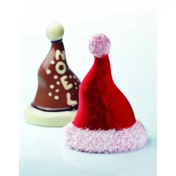 PAVONI Moule Chocolat Bonnet de Père Noël Ø 13 x H 17 cm (x2) Best