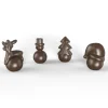 POP CHOCOLAT Moule Chocolat Boules de Noël Ø55x90 mm (x4) Chocolat Form Best