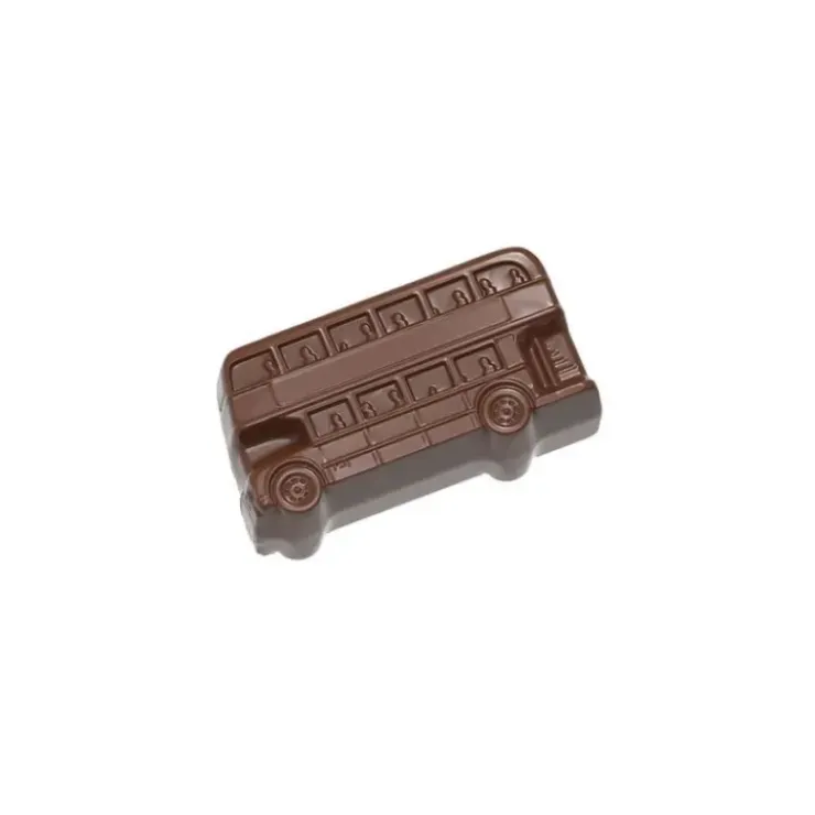 CHOCOLATE WORLD Moule Chocolat Bus Londonien British Collection 39 mm (x24) Best