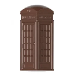 CHOCOLATE WORLD Moule Chocolat Cabine Téléphonique British Collection 44 mm (x24) Discount