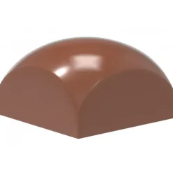 CHOCOLATE WORLD Moule Chocolat Carré Bombé 25,5 mm (x24) New