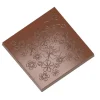 Chocolat Form Moule Chocolat Carré Fleuri 99 mm (x2)
