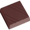 CHOCOLATE WORLD Moule Chocolat Carré Ligné 4,1 cm (x15) New