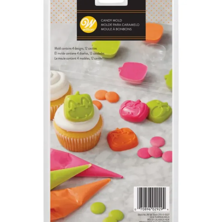 WILTON Moule Chocolat Citrouilles (x12) Clearance