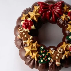 PAVONI Moule Chocolat Couronne Ø 18 x H 5,5 cm (x2) Hot