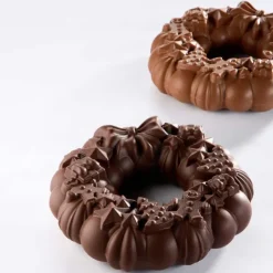 PAVONI Moule Chocolat Couronne Ø 18 x H 5,5 cm (x2) Hot