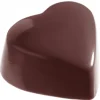 CHOCOLATE WORLD Moule Chocolat Cœur Haut Plat 3,5 x 3,1 cm (x24) Discount