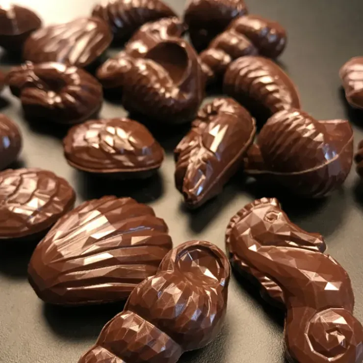 CHOCOLATE WORLD Moule Chocolat Diamond of the Sea (x22) Outlet