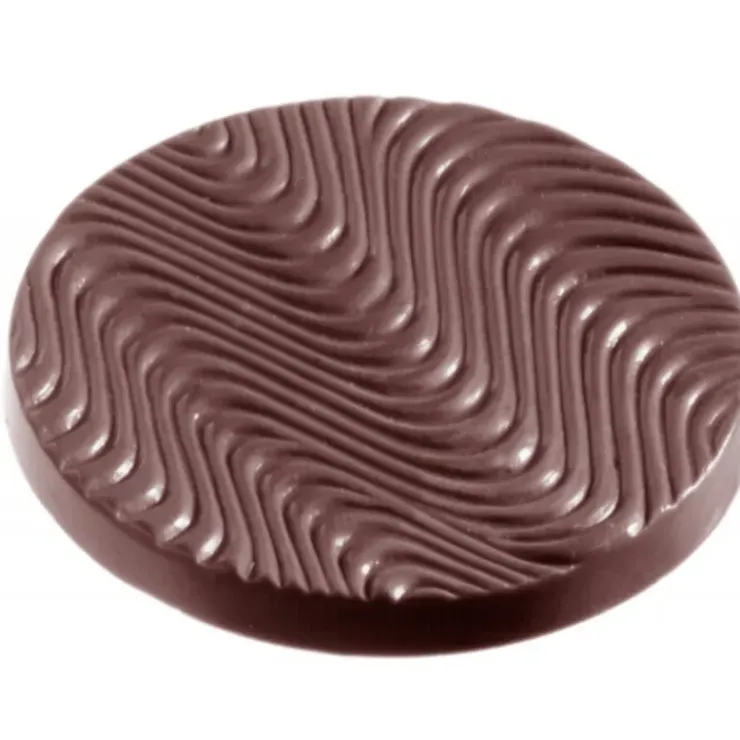 CHOCOLATE WORLD Moule Chocolat Disque Ondulé (x11) Best