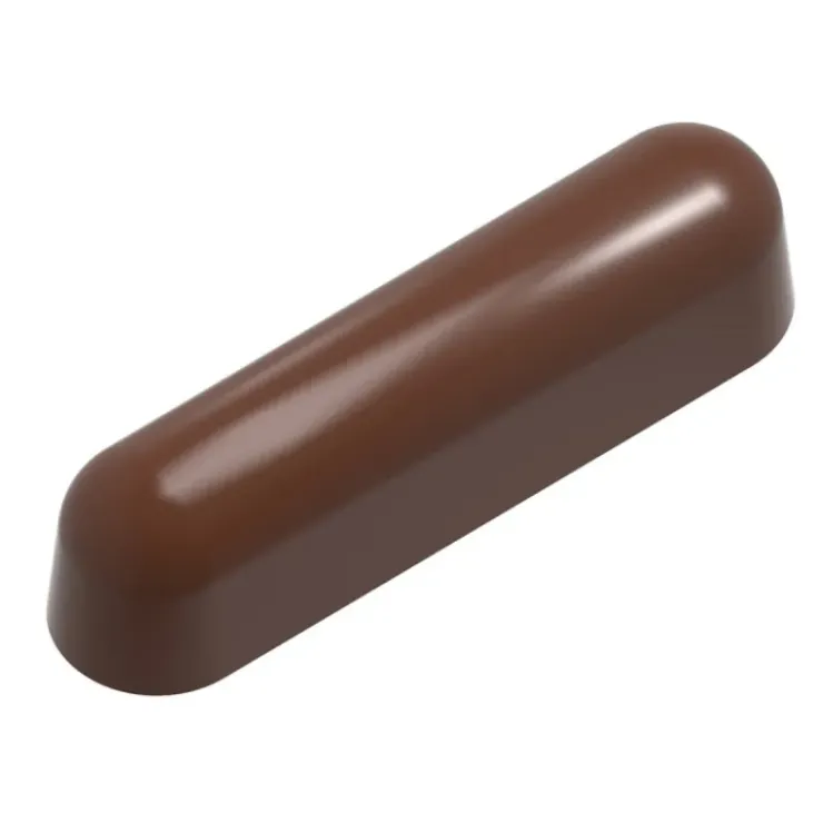 CHOCOLATE WORLD Moule Chocolat Eclair Snack Bar 7,8 x 1,9 cm (x12) Best
